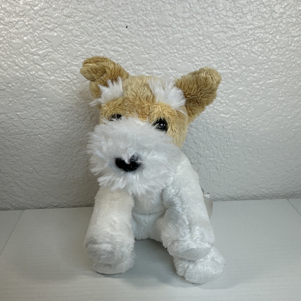 Yomiko Classics Wire Fox Terrier Dog 6 Inch Plush Stuffed Animal Russ